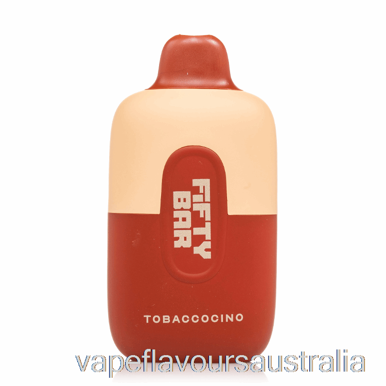 Vape Flavours Australia Fifty Bar 6500 Disposable Tobaccocino